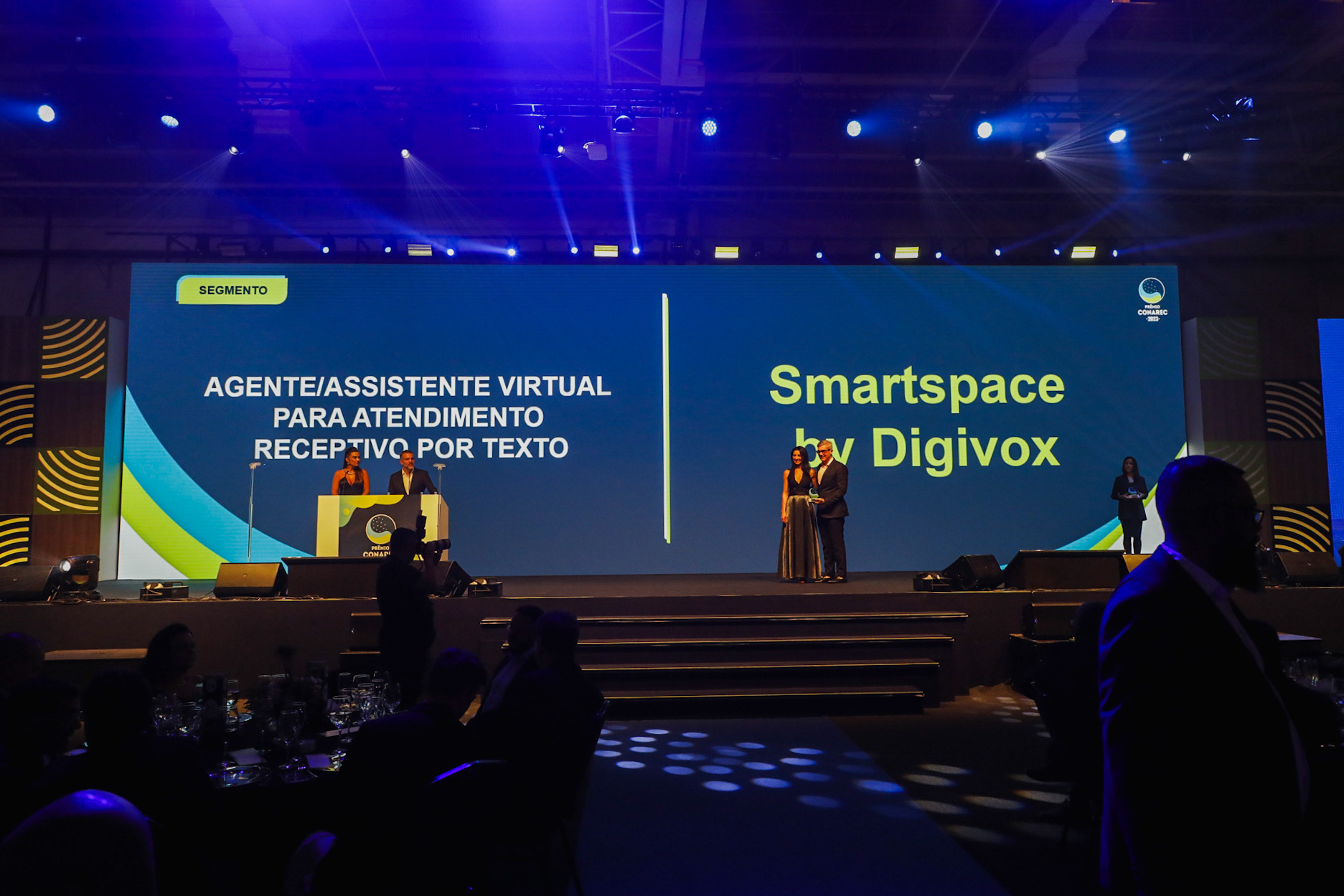Read more about the article Smartspace by Digivox é vencedora do prêmio CONAREC 2023 na categoria Assistente Virtual para atendimento receptivo por texto